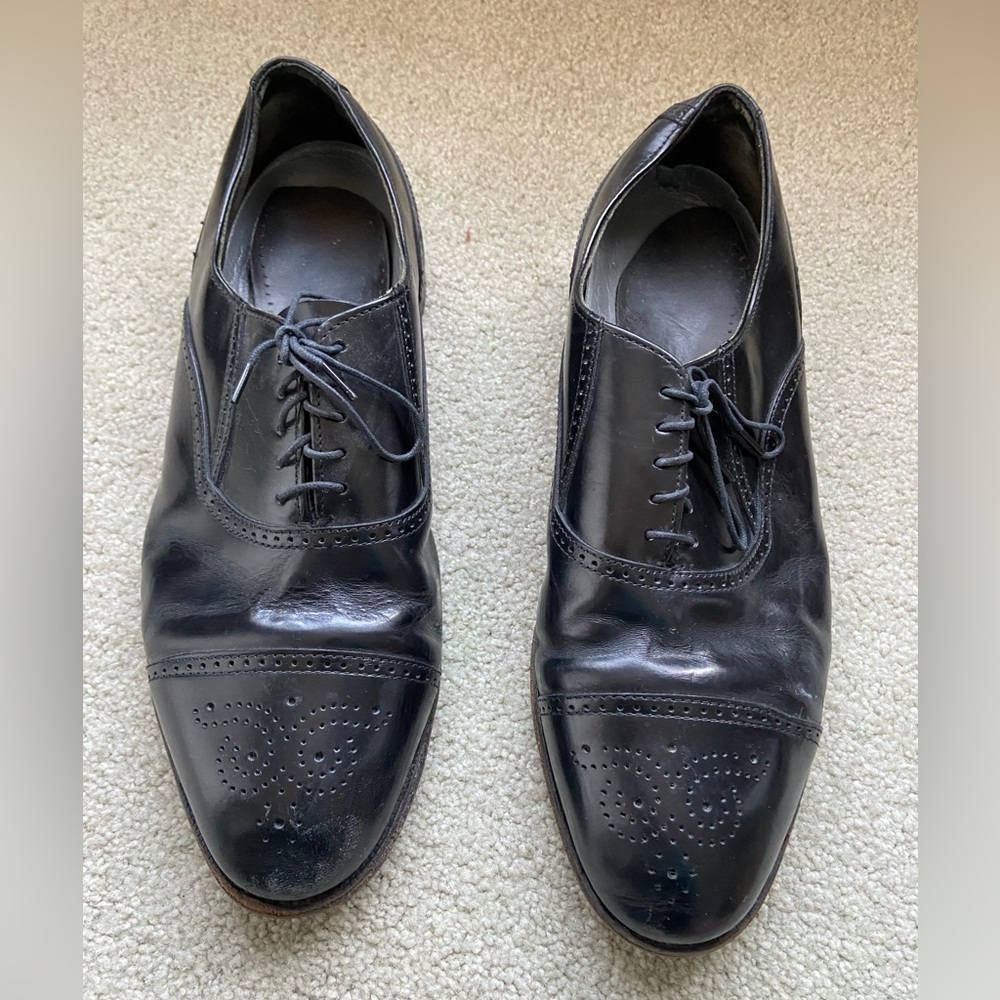 Dexter black wingtips